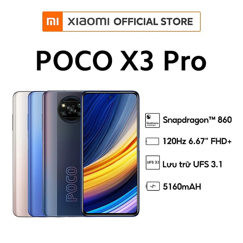 Xiaomi's POCO X3 Pro leaks in full with a brand new Qualcomm chip HD phone wallpaper