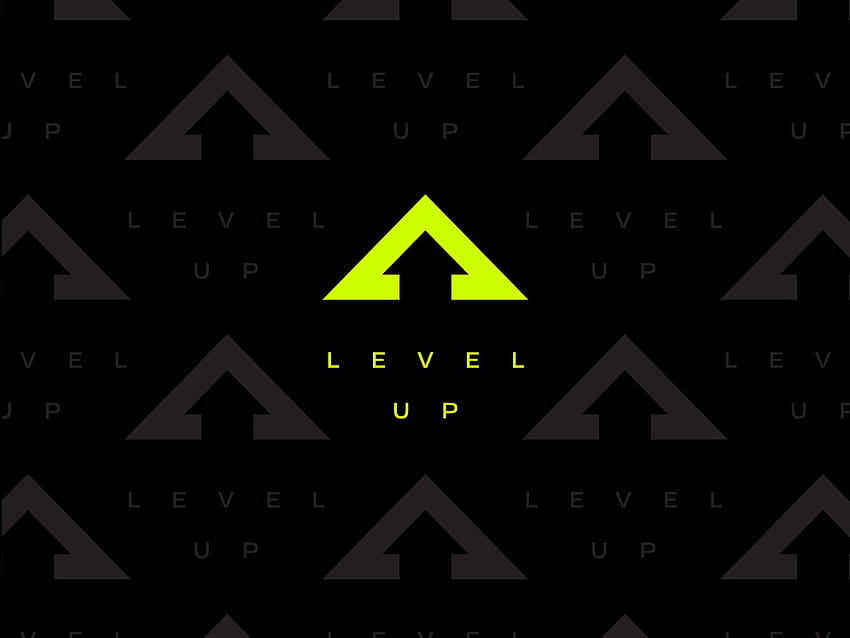 Level Up logo and pattern by Kevin Spahn for Element Three on Dribbble HD wallpaper