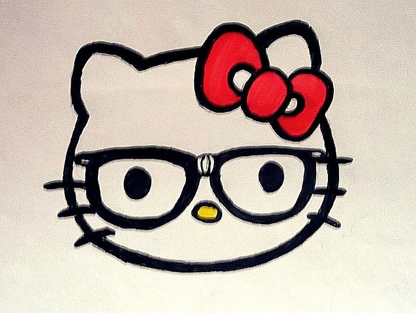 nerd hello kitty desktop wallpaper