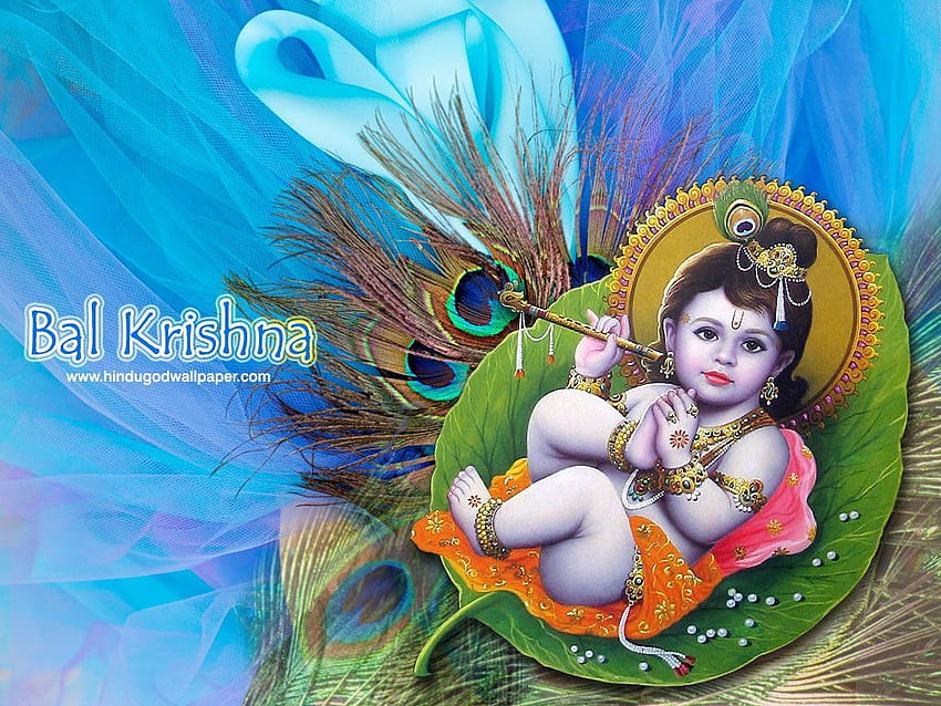 Beautiful Lord Krishna Childhood, child krishna HD wallpaper