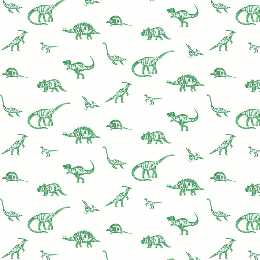Kamus Dino oleh Albany, dino hijau wallpaper ponsel HD