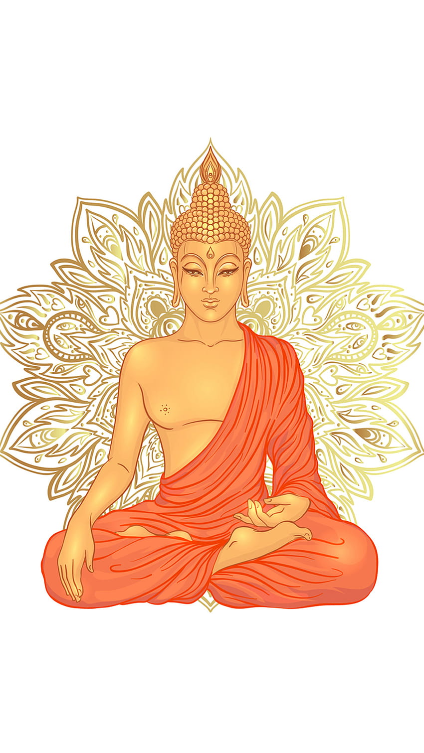 Lord Buddha Art Ultra Mobile, buddha mobile HD phone wallpaper