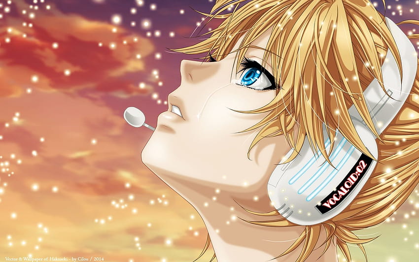 All Male Blonde Hair Blue Eyes Close Clouds Crying, blonde anime boy HD wallpaper