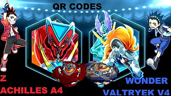 Codigos qr beyblade burst valtryek