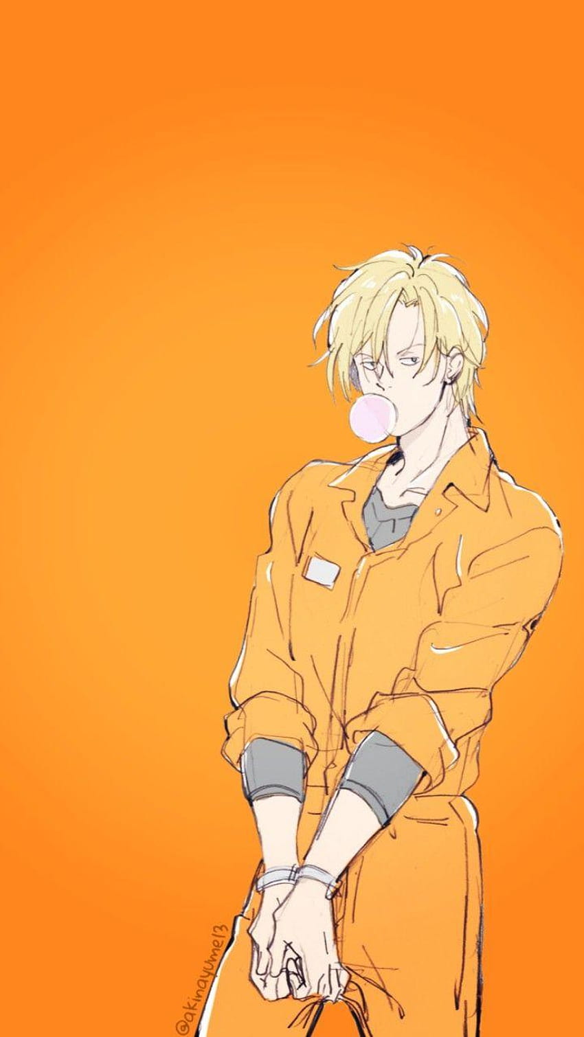 bananafish ashlynx ash prisoner anime animeboy animewal, ash lynx HD phone wallpaper