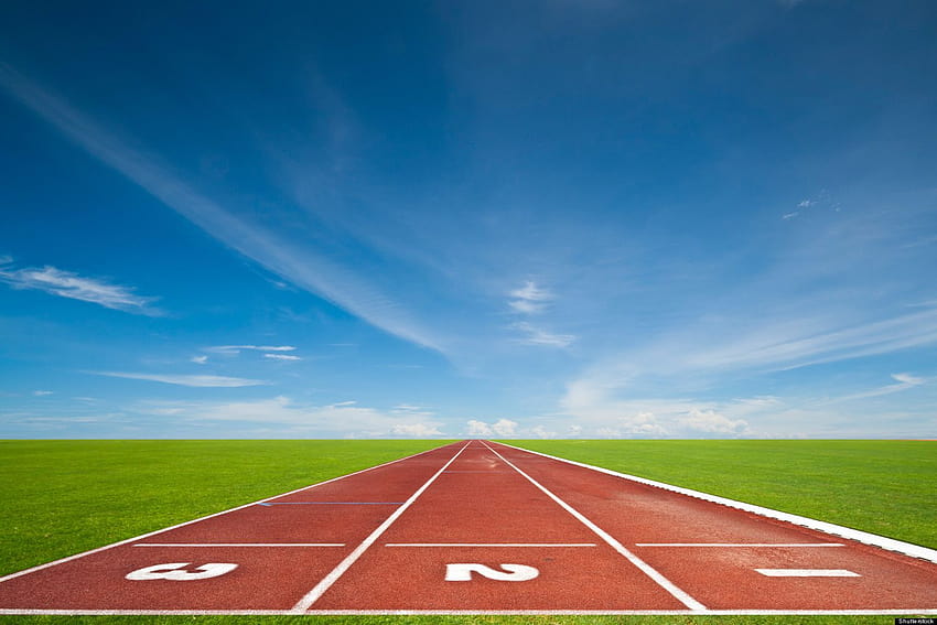 Running With Two Olympians As Coaches ... tip, running track HD wallpaper