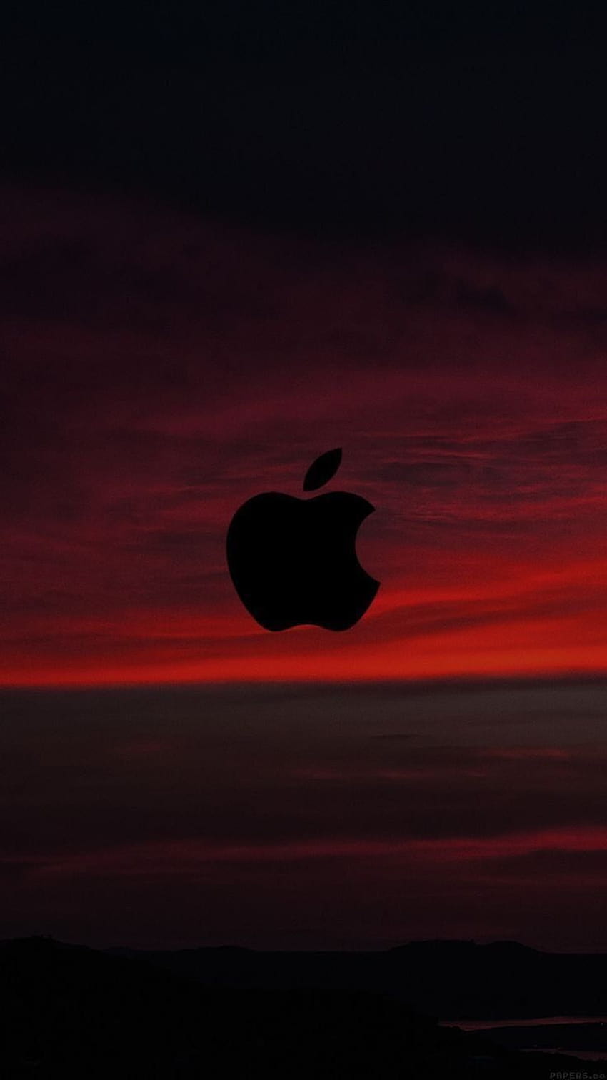 Iphone 6 Red Apple, red apple iphone HD phone wallpaper