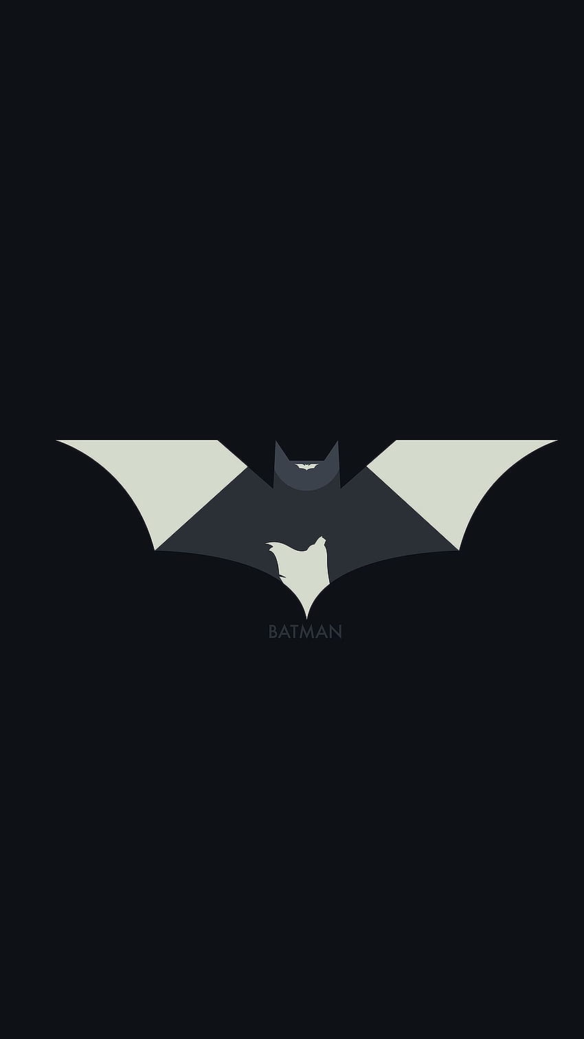 Ao28, batman minimalist portrait HD phone wallpaper | Pxfuel