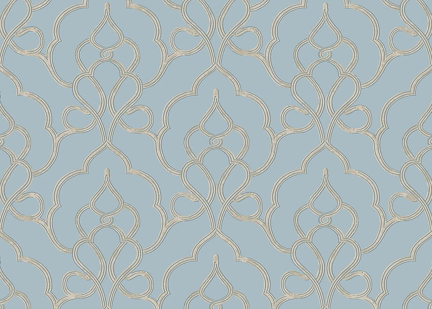 Tiara Scroll Design Fleur de Lis Wallpaper HD