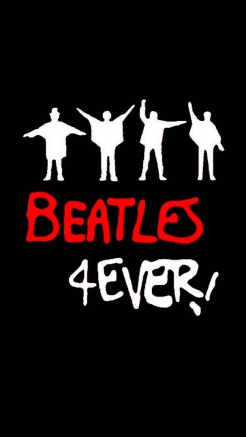 Beatles 4Ever Black by Versury, beatles android HD phone wallpaper
