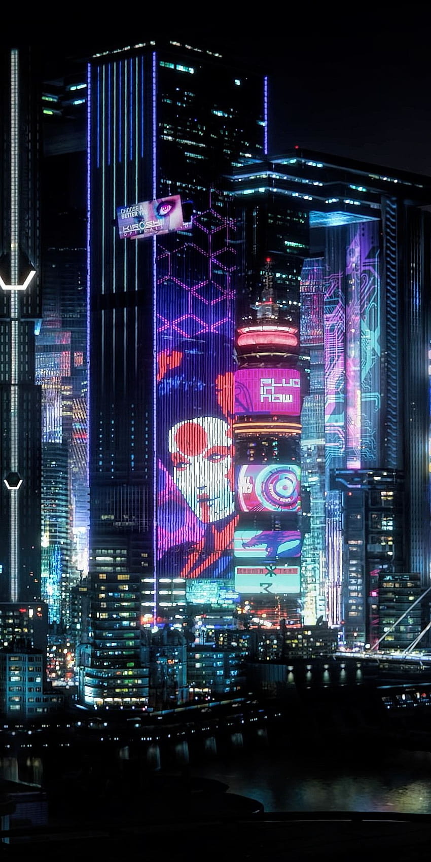 Download wallpaper 240x320 cyberpunk, outrun, vaporwave, car on road, art,  old mobile, cell phone, smartphone, 240x320 hd image background, 24495