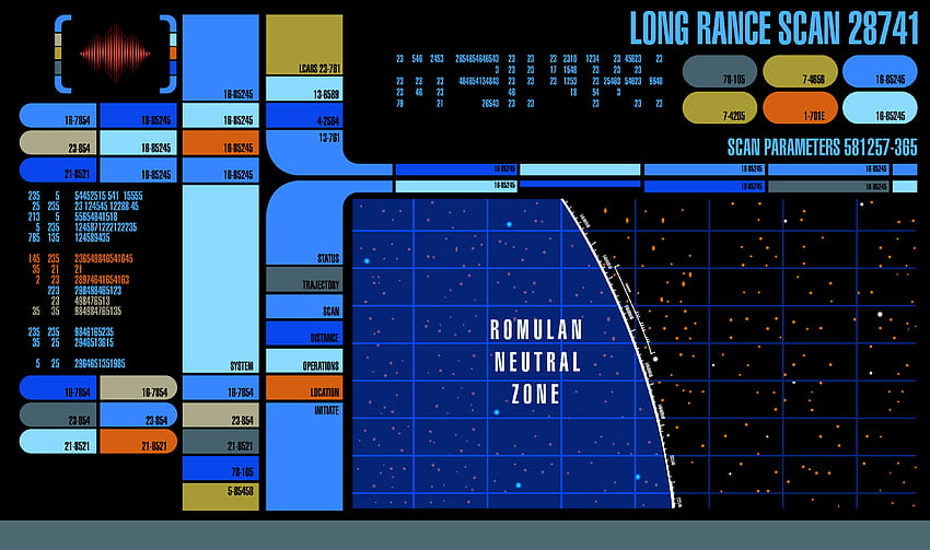 Star Trek lcars-Galerie HD-Hintergrundbild