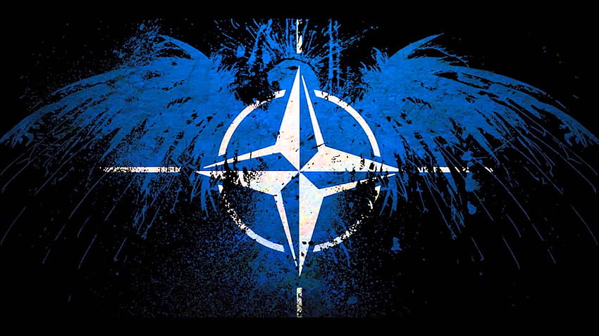 NATO-Flagge HD-Hintergrundbild