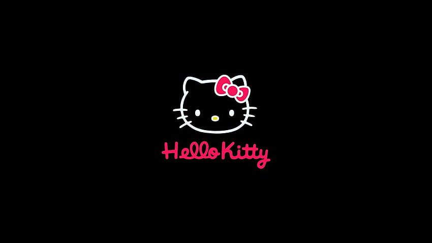Emo Hello Kitty on Dog, sanrio pc aesthetic HD wallpaper