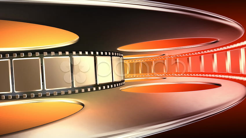Stock Video: Film Reel Spinning ~ Buy Now, movie reel HD wallpaper