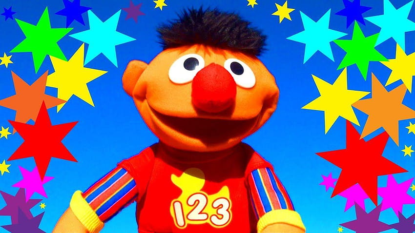 Ernie Rockin' Numbers Talks Counts & Sings Rubber Duckie Children's, ernie sesame street HD wallpaper