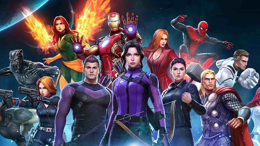 Marvel Future Fight Best Characters To Have, avengers members 2022 HD wallpaper
