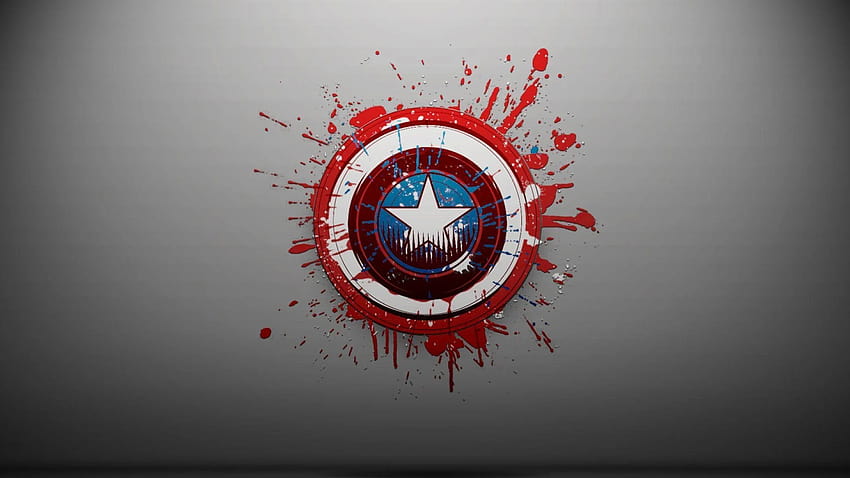 キャプテン・アメリカの盾、キャプテン・アメリカのロゴ 高画質の壁紙