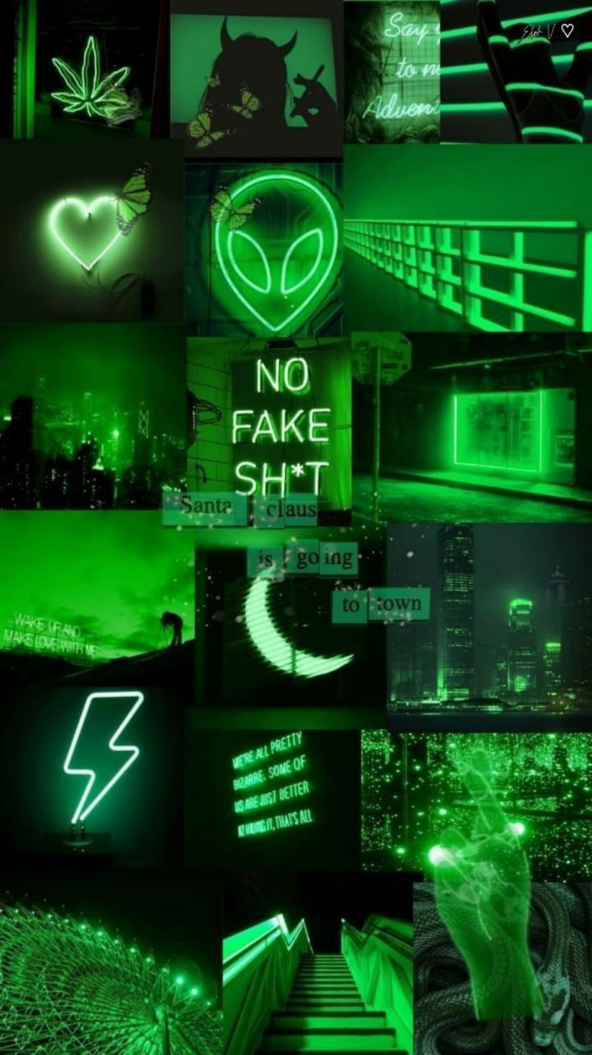 Top more than 72 neon green wallpaper aesthetic super hot - in.cdgdbentre