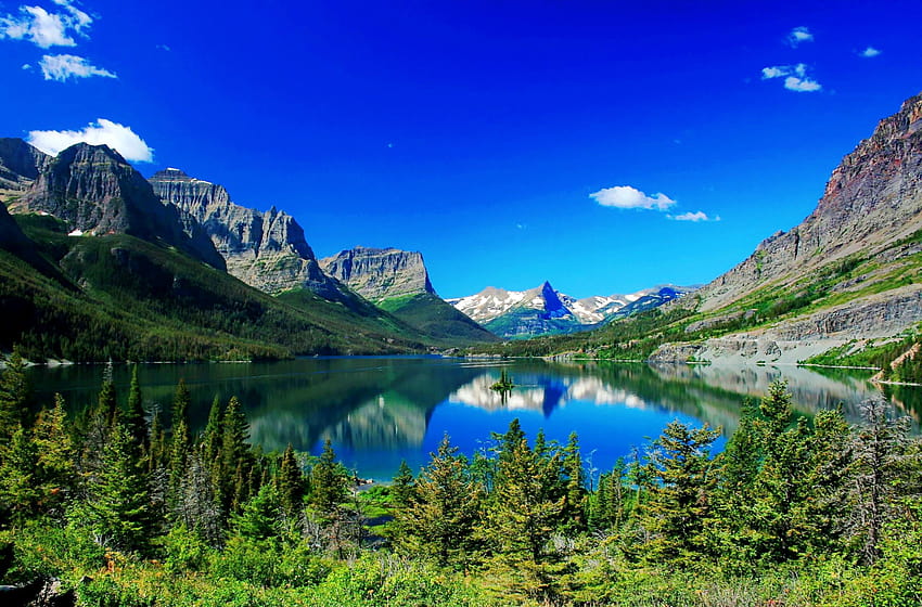 Saint Mary Lake : : High Definition, st mary HD wallpaper