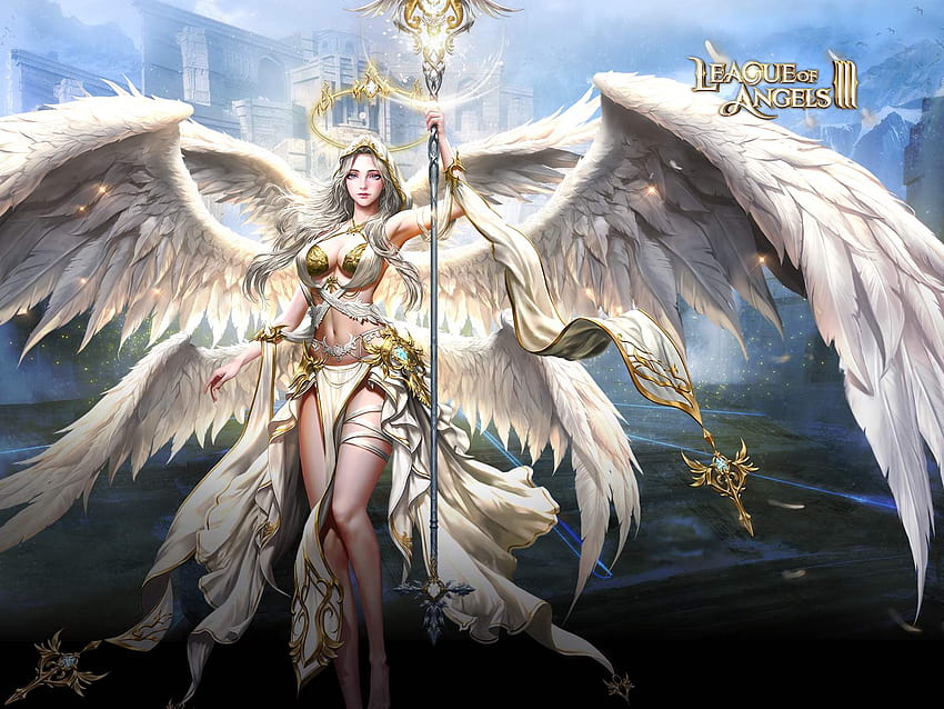 Liga der Engel III, Athena Liga der Engel HD-Hintergrundbild