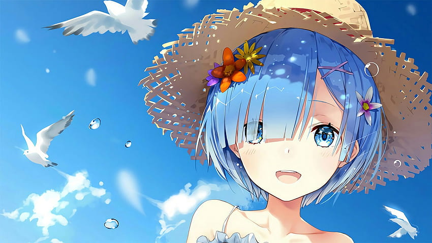 Anime Summer Beach posted by Christopher Tremblay, cute anime summer HD  wallpaper | Pxfuel