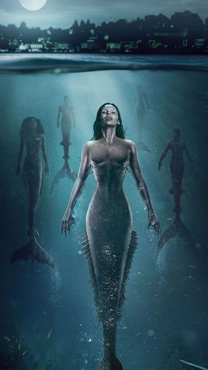 Mermaids In Siren Stagione 2 2019, sirene spaventose Sfondo del telefono HD