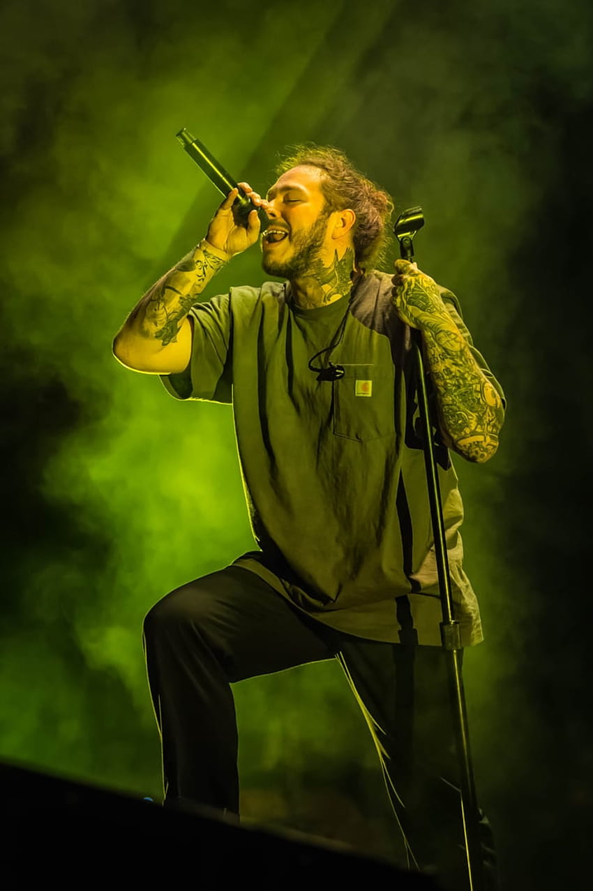 Post Malones beste Leistung, Post Malone 2022 HD-Handy-Hintergrundbild