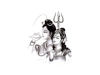 Bhole Baba  Pencil Sketch Shiva Tattoo Transparent PNG  2479x1862  Free  Download on NicePNG