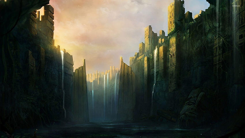 Gates of the fortress HD wallpaper | Pxfuel