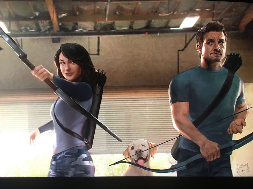 Hawkeye Concept Art Unveils First Look at Kate Bishop in Marvel Series on Disney+ HD wallpaper