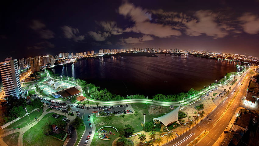 Lagoa Da Jansen Şehir Parkı Brezilya , iPhone HD duvar kağıdı
