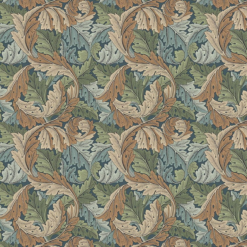 Acanthus by Morris, thyme HD phone wallpaper