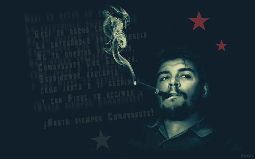 Che Guevara de Margoth64, che guevara fumando papel de parede HD