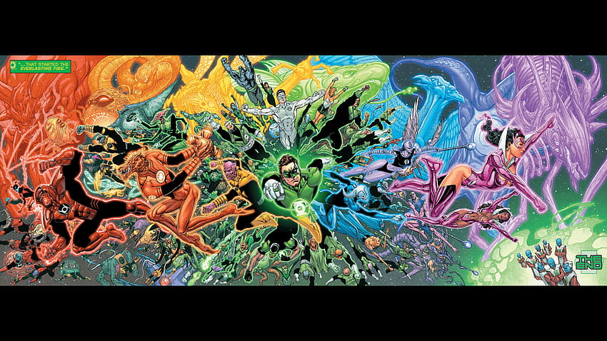 Green Lantern Corps posted by Christopher Tremblay, green lantern planet HD wallpaper