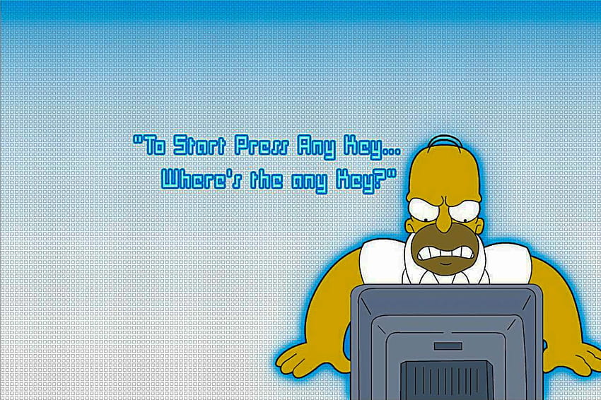 Simpsons Backgrounds posted by Christopher Walker, simpsons computer HD ...