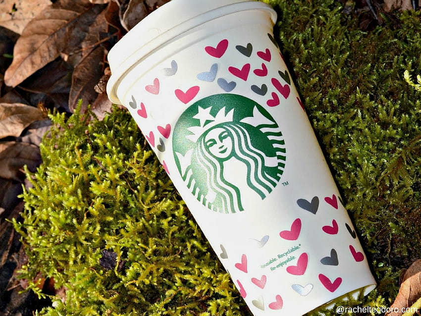 Custom Valentine's Day Starbucks Cup PLUS How to Ungroup Shapes in