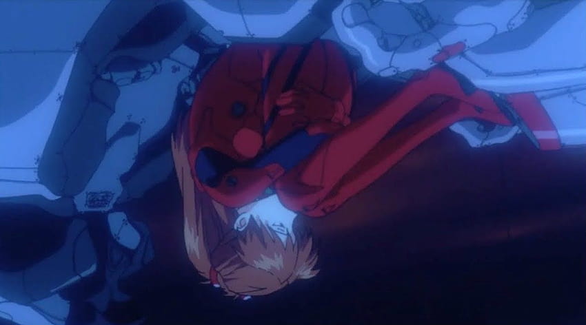 Cómo el creador de Evangelion, Hideaki Anno, lidió con la depresión en una chica de anime con sangre suicida fondo de pantalla