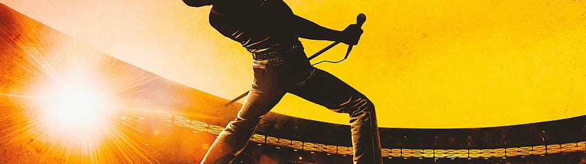 3840x1080 Bohemian Rhapsody, Queen, Музикални филми HD тапет