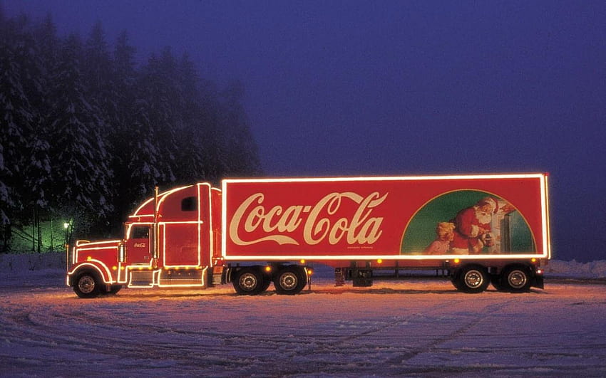 50 Jahre Coca, Weihnachten Coca Cola HD-Hintergrundbild
