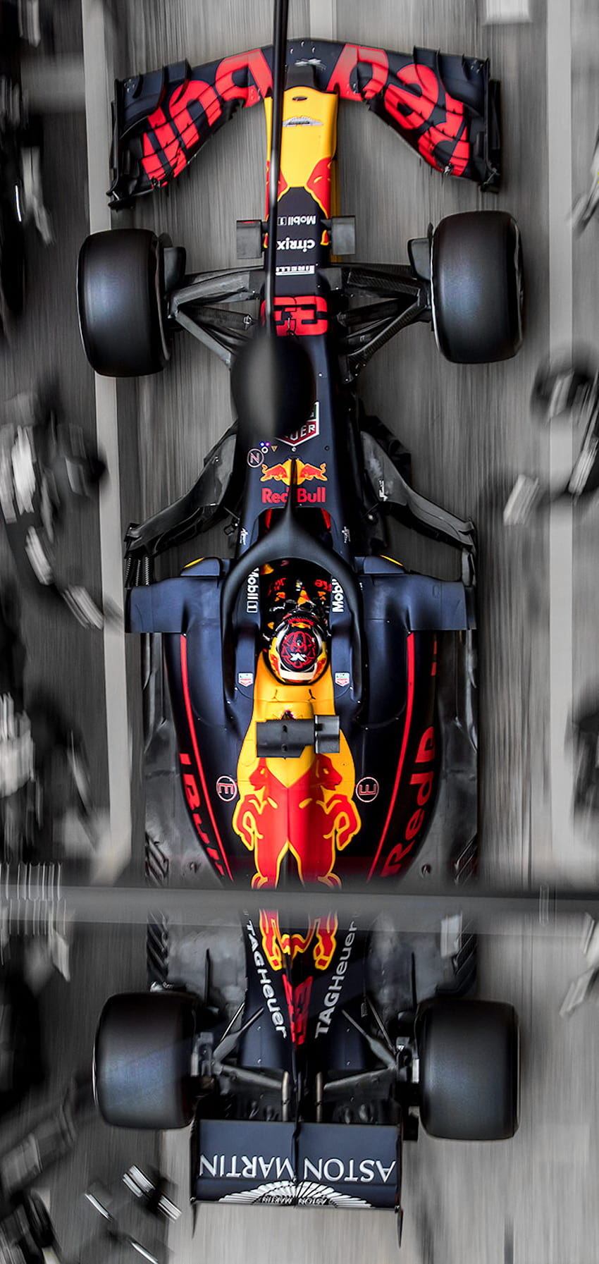 Red Bull pit stop en 2021, f1 red bull HD тапет за телефон