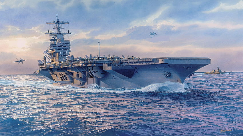 1095 Warships HD wallpaper