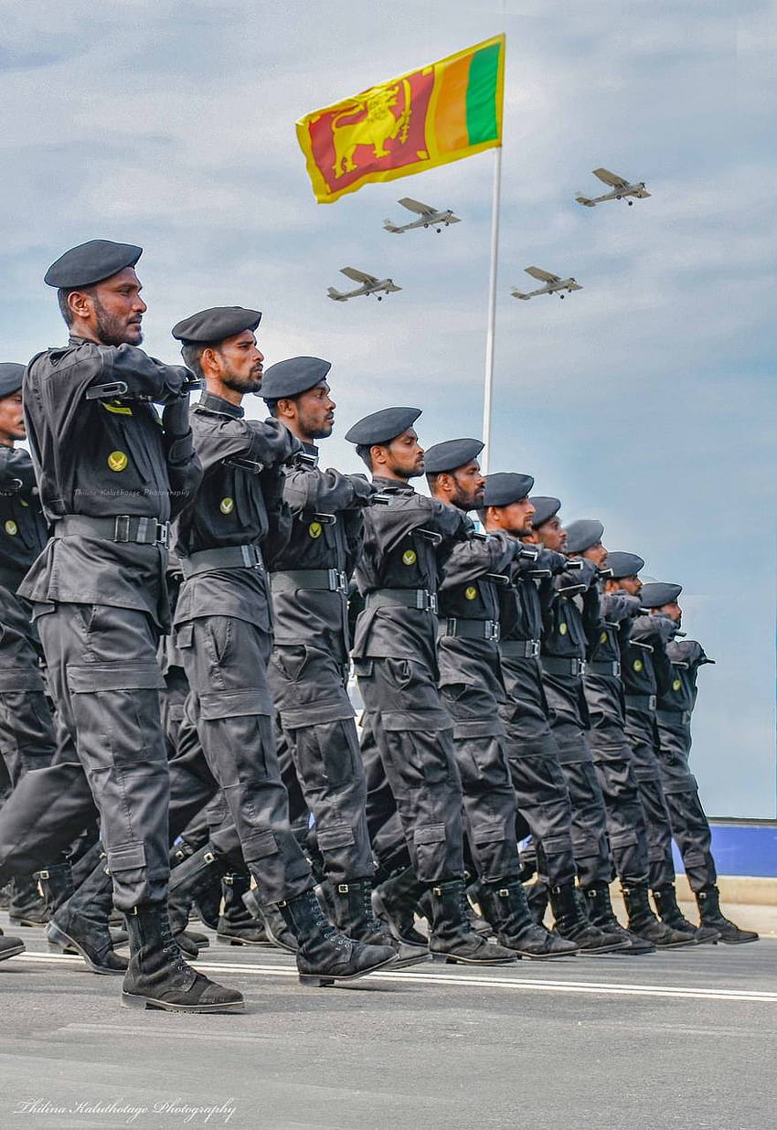 Orgulho do Sri Lanka por ThilinaKaluthotage, exército do Sri Lanka Papel de parede de celular HD