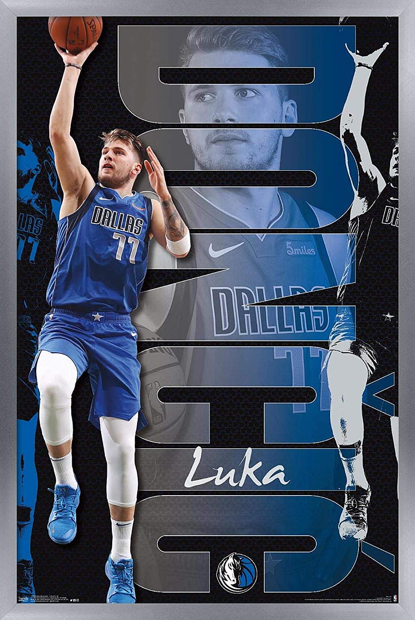 Trends International NBA Dallas Mavericks, Lukas Doncic android HD-Handy-Hintergrundbild