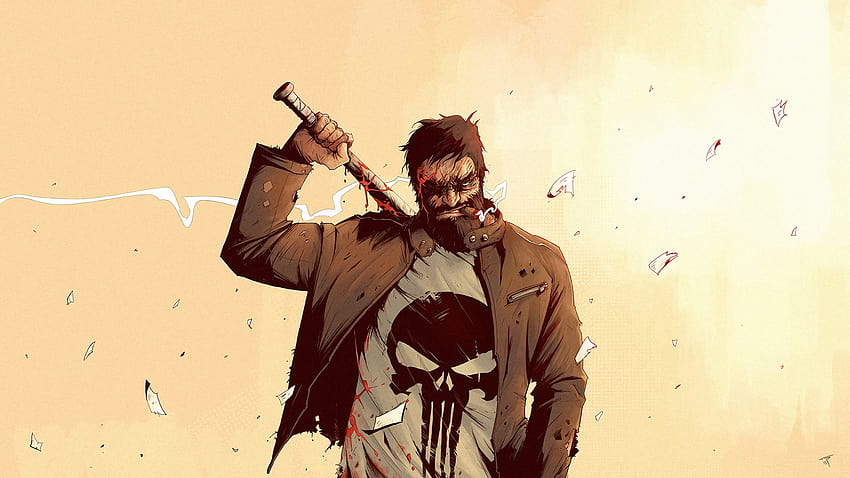 The Punisher Marvel Comics Artwork, Artist, Backgrounds, and HD wallpaper
