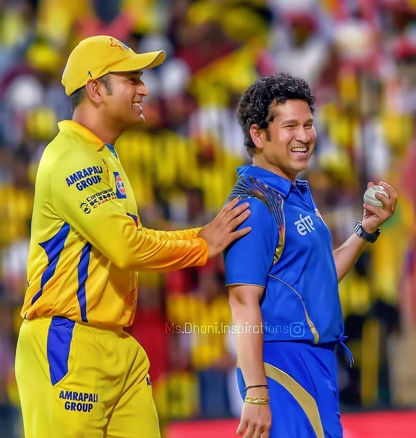 7,157 Likes, 12 Comments, dhoni and sachin HD phone wallpaper