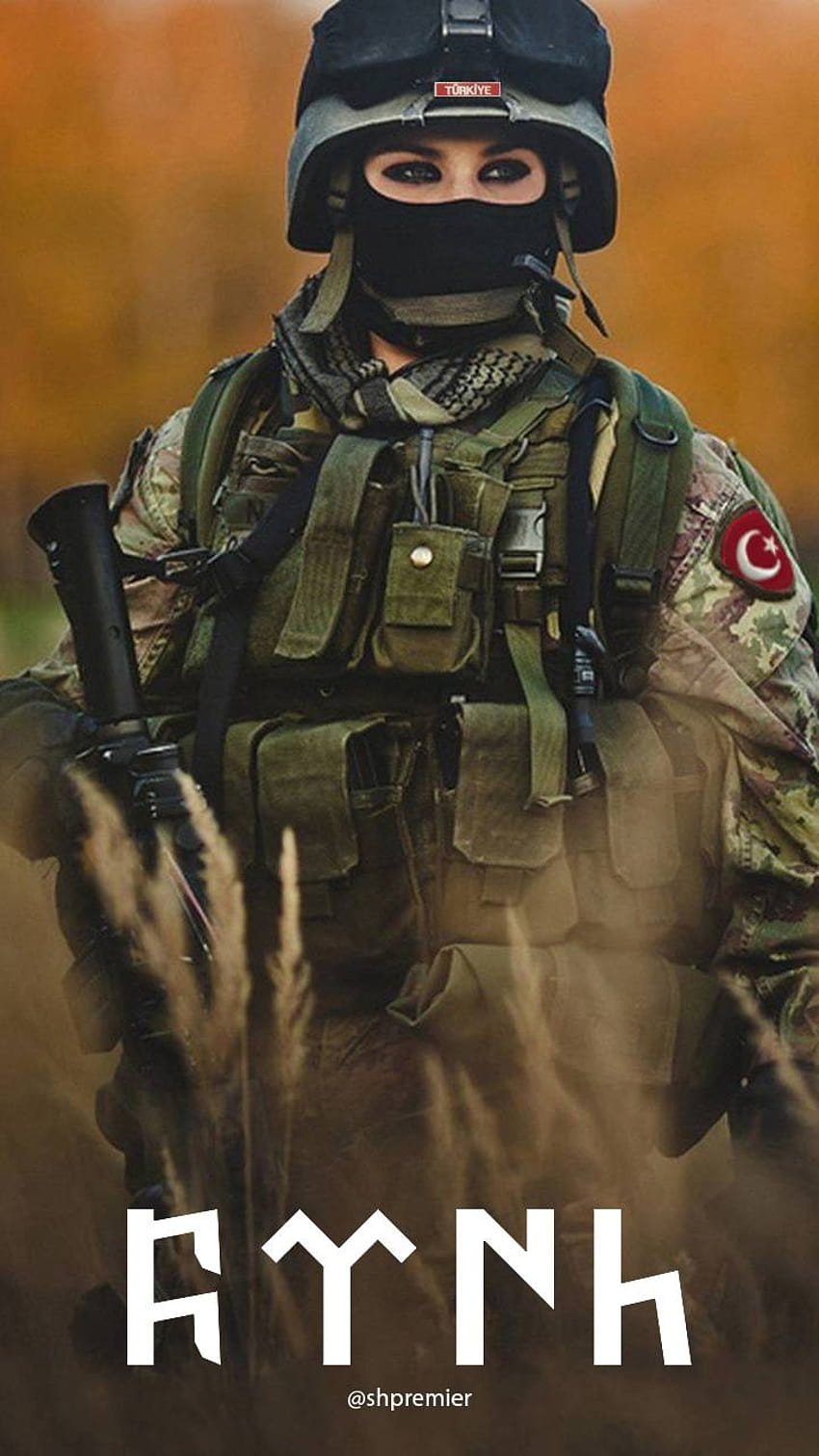 shpremier, kadın tarafından Türk Askeri HD telefon duvar kağıdı