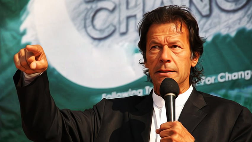 Imran Khan, Ekonomik Canlanmanın Öncelik Olduğunu Söyledi, pm imran khan HD duvar kağıdı