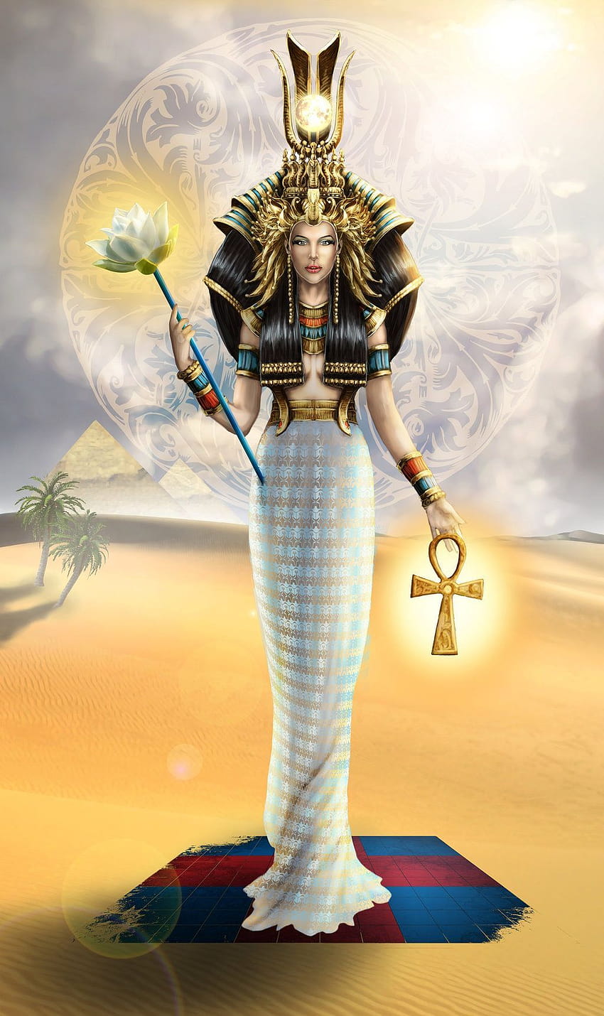 Pin on Draw and Paint Ideas, egyptian goddess isis HD phone wallpaper