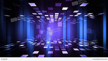 3d pink violet blue neon abstract background. Ultraviolet podium decoration  empty room. Night club interior. Stock Illustration | Adobe Stock